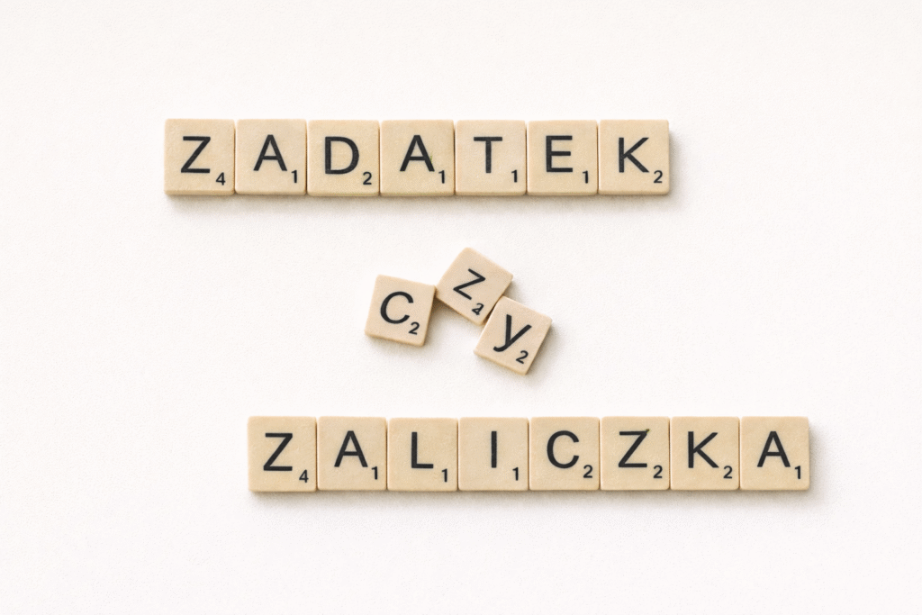 zadatek czy zaliczka w Blakkat